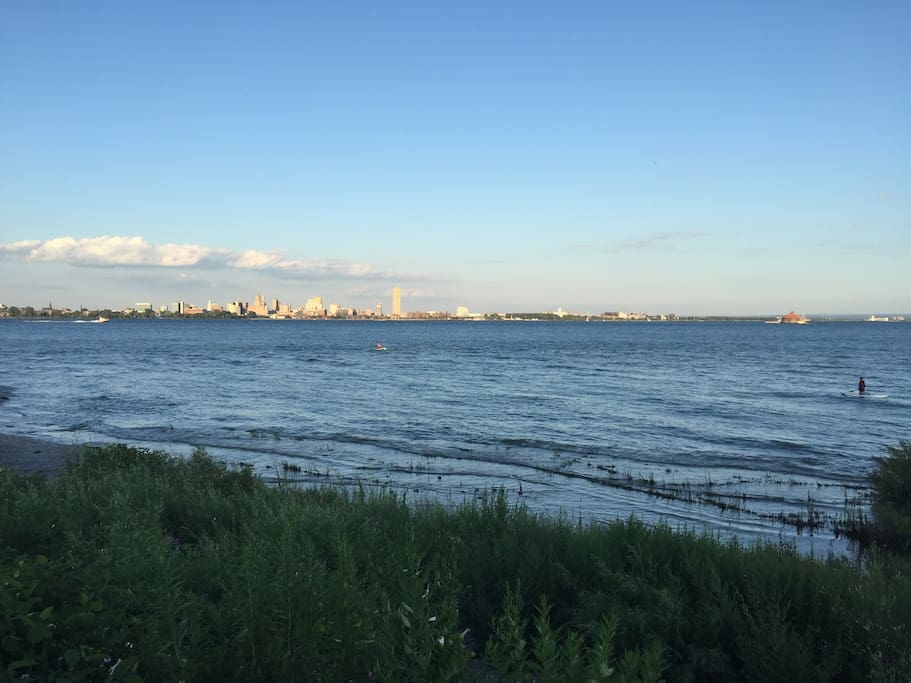 beautiful beach house on lake erie