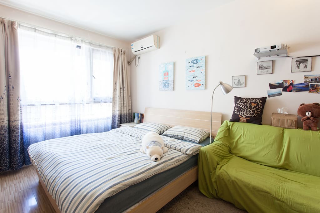 亚运村独立大开间一居室 近鸟巢奥林匹克公园