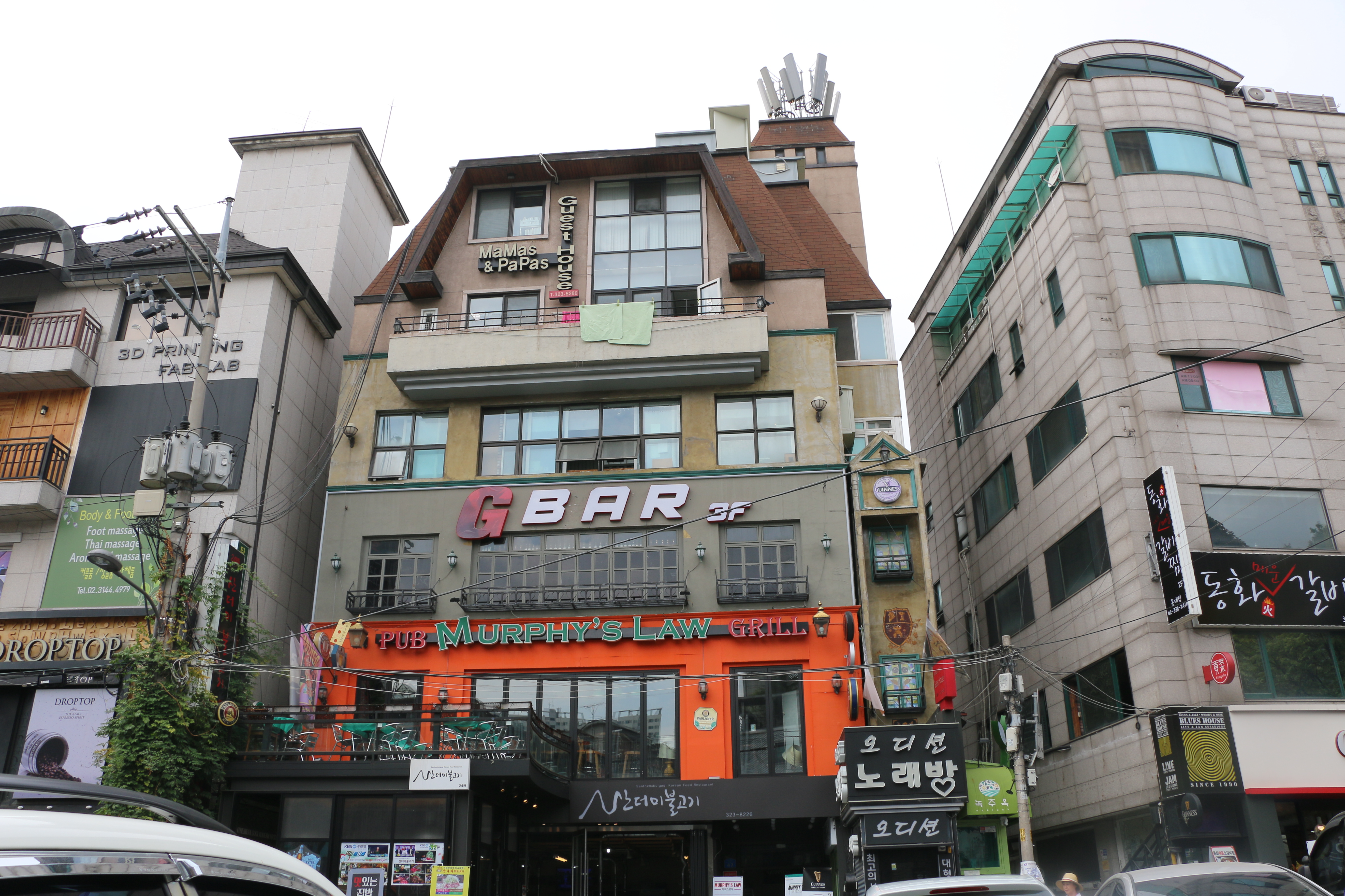 妈妈和爸爸弘大旅馆 Mamas and Papas Guesthouse and Apartments in Seoul