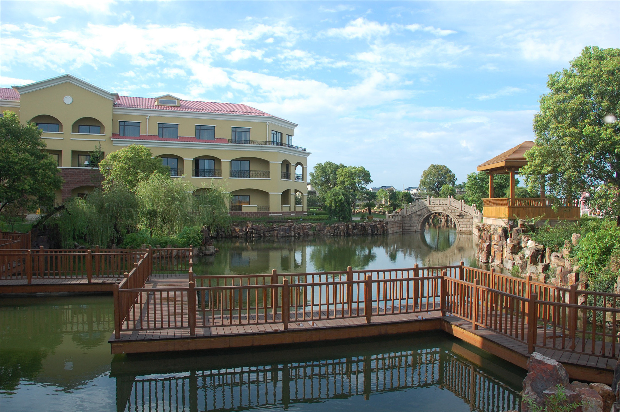 苏州海鸥湖心岛度假村