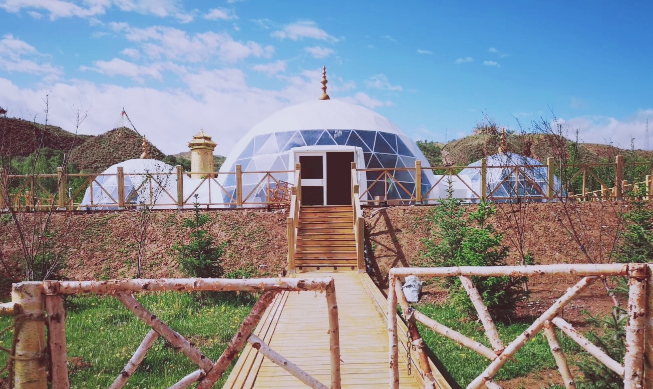 肃南望苍穹摸星气泡酒店