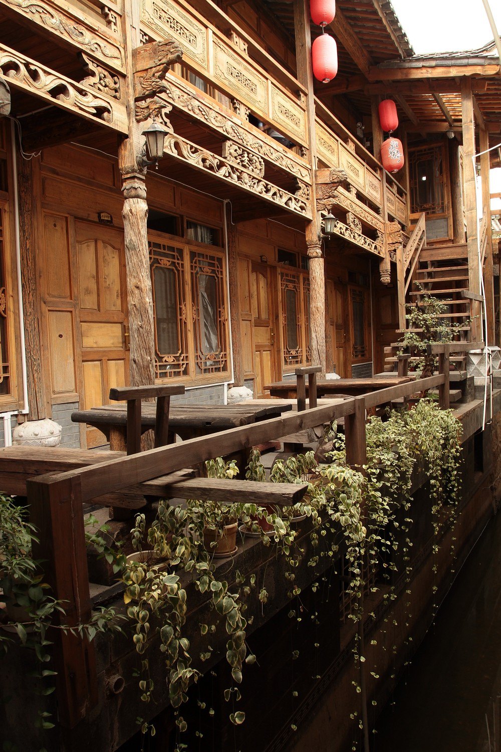 丽江古城百年老店四方客栈